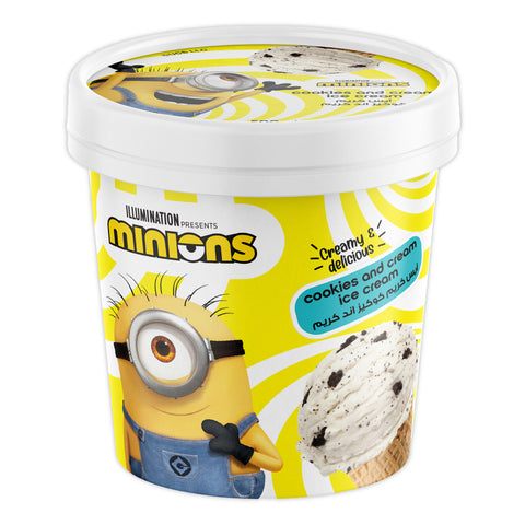 Minions Ice Cream - Cookies and Cream