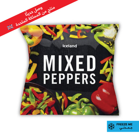 Iceland Non-pmp 650g Sliced Mixed Pepper
